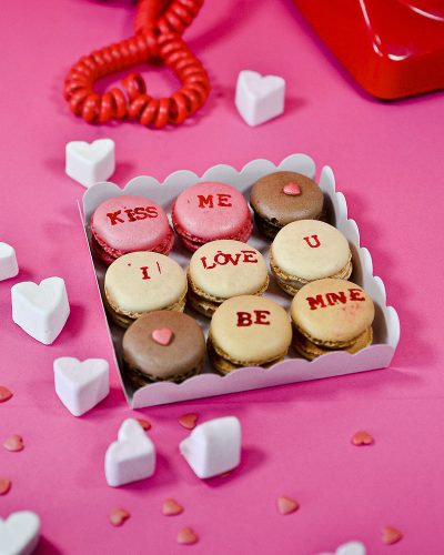 Valentine Macarons (9 uni.)